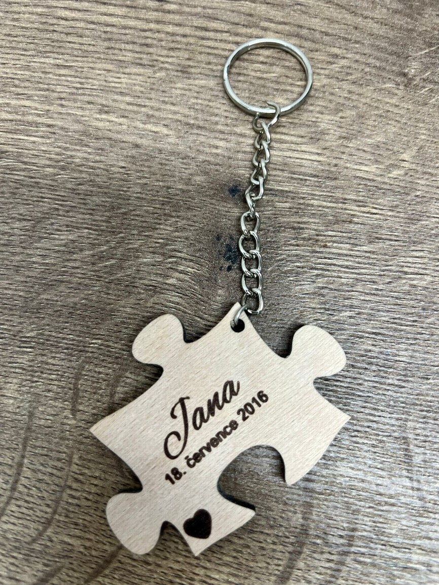 Klíčenky puzzle