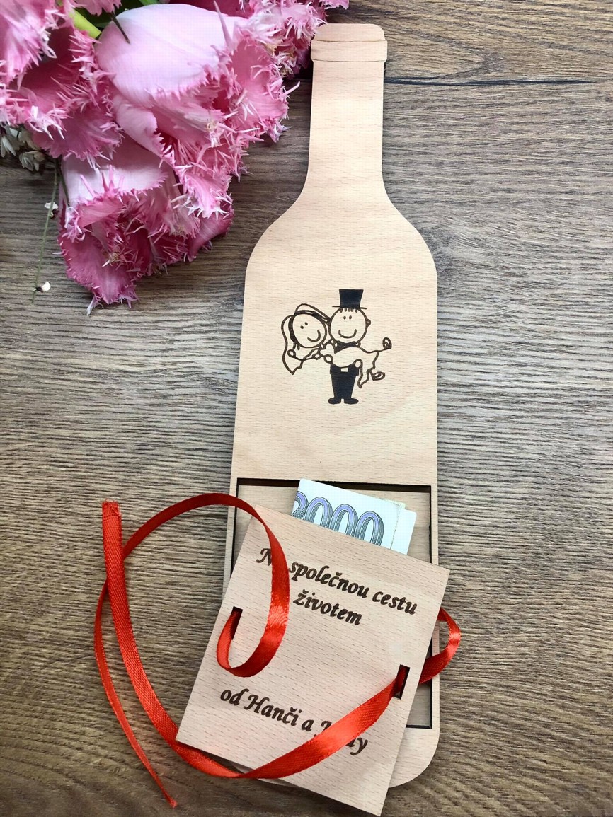 Krabička na peníze - lahev