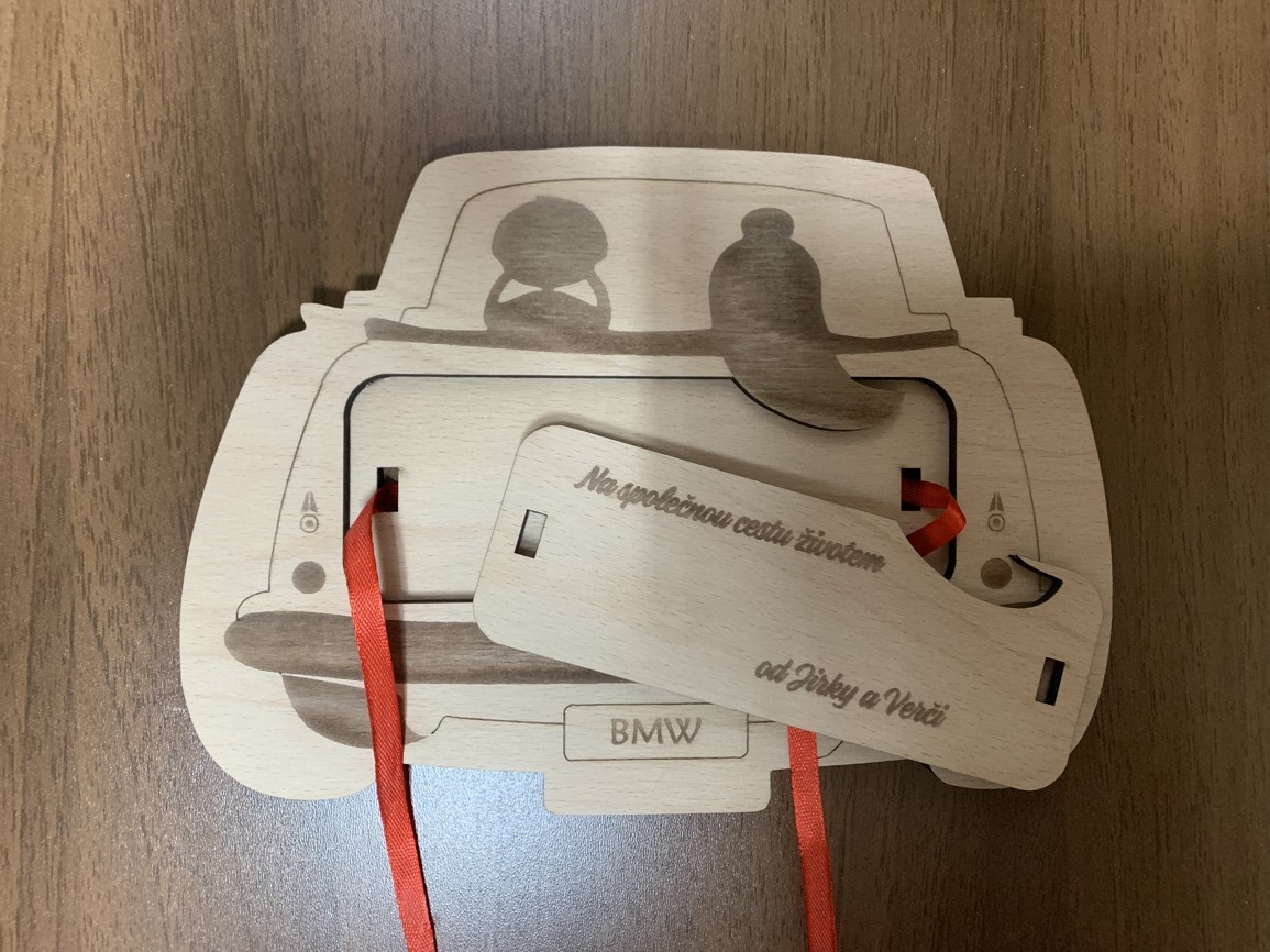 Krabička na peníze - auto