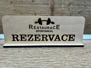 Cedulka rezervace