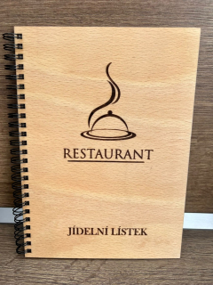Jídelní lístek formát A5